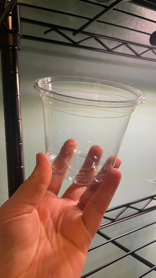 Clear Plastic Nursery pots
